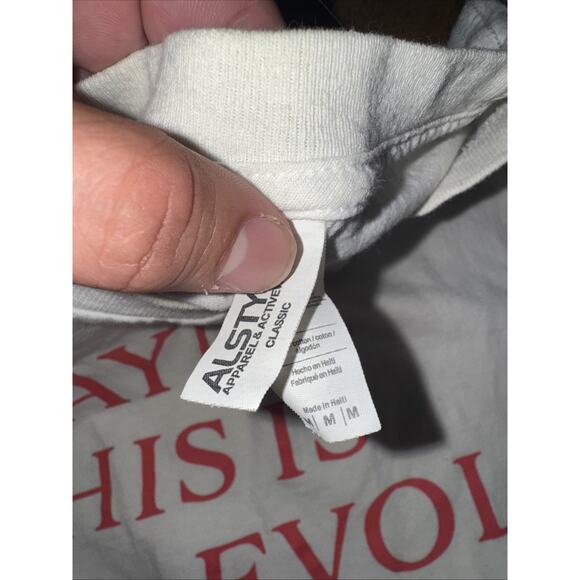 Chucky T-Shirt Maybe This Is Evol 6 White Medium 19x26 Movie Tee - Picture 5 of 6